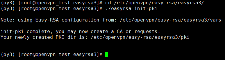 CentOS Linux 7.7 下部署OpenVPN