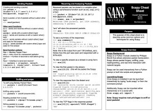 scapy cheat sheet